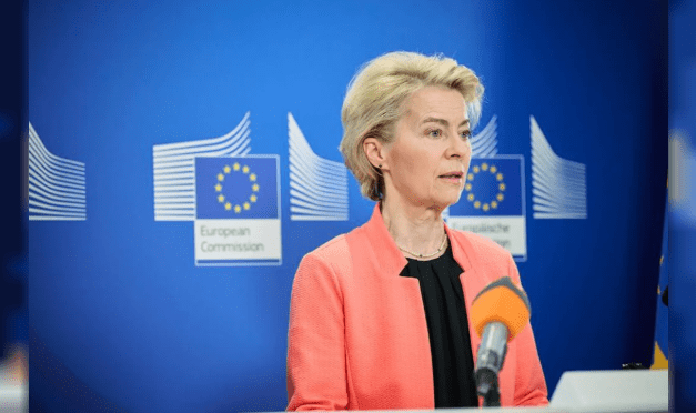 La CE denunció interferencias en el vuelo que trasladaba a von der Leyen y sospecha de Rusia