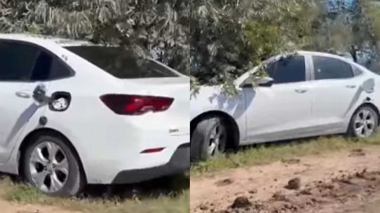 San Antonio de Areco: encontraron muerta a una pareja dentro de un auto baleado y a punto de ser incendiado