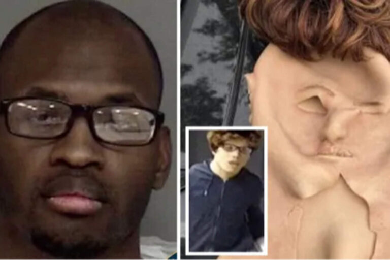 Un negro asesino en serie se disfrazó con una máscara blanca para ocultar su identidad