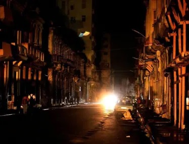Cuba sufrió el quinto apagón total