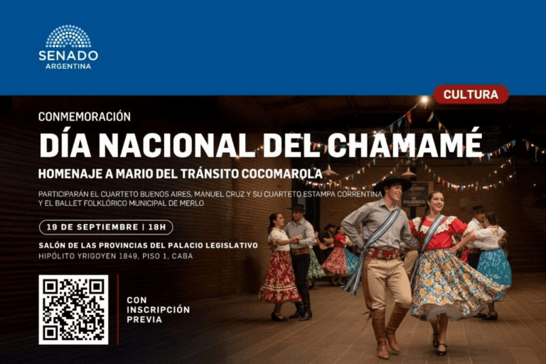 La celebración por el Día Nacional del Chamamé en distintos puntos del país.