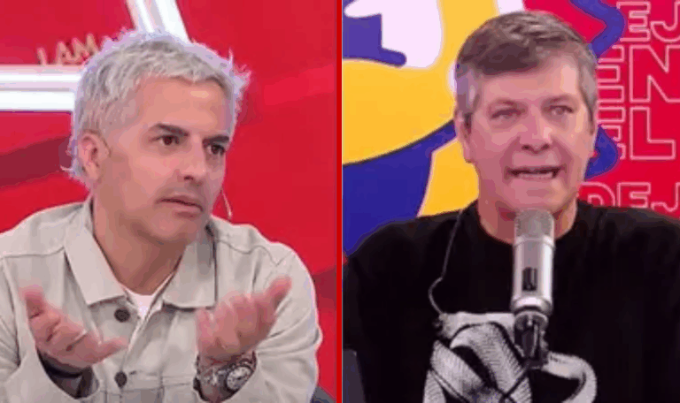 Ángel de Brito se cansó de Mario Pergolini y lo insultó en vivo: «Es un»