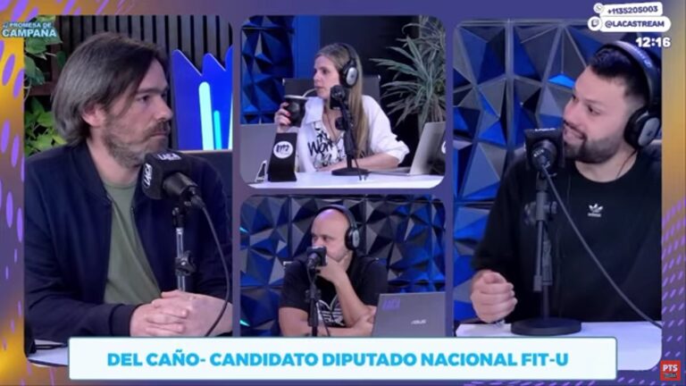 Del Caño: La izquierda es la única fuerza coherente contra el ajuste y la entrega