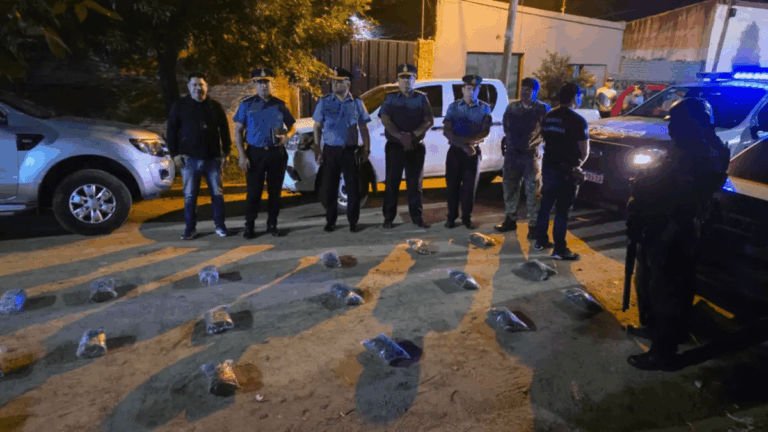 Secuestraron marihuana valuada en $127 millones y detuvieron a dos personas