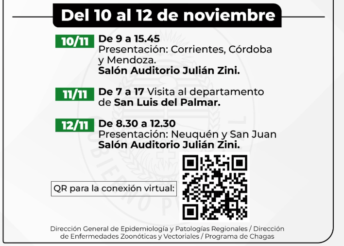 Salud coordina acciones en el marco de la Misión Internacional para la evaluación del estado de la transmisión vectorial de Chagas