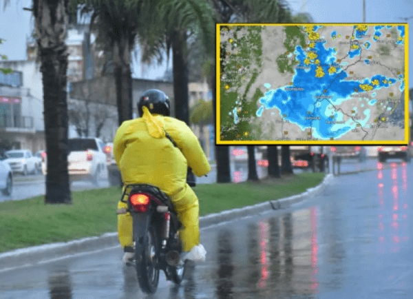 Corrientes: fuerte tormenta traería alivio después del calor intenso