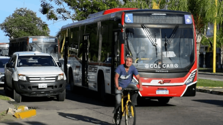 suspendieron el servicio de colectivos urbano