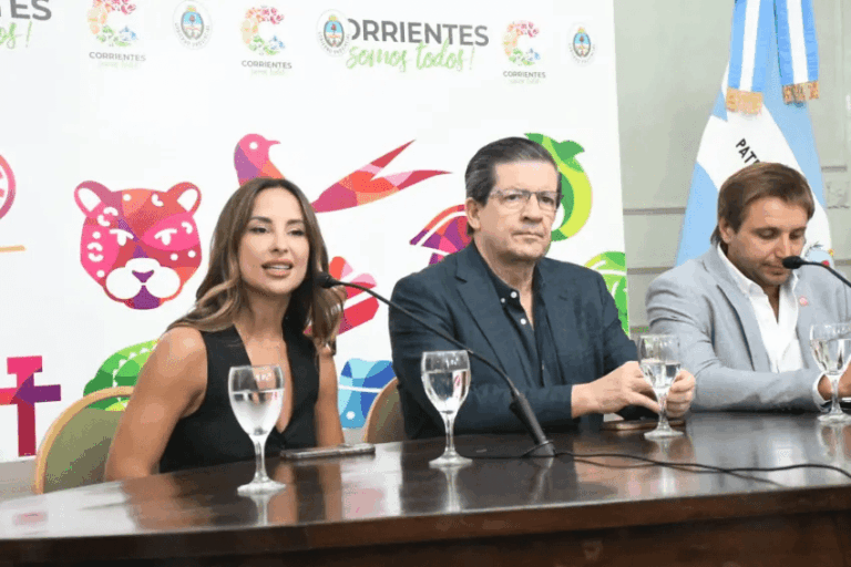 Presentaron la tradicional Bailanta Chamamecera.