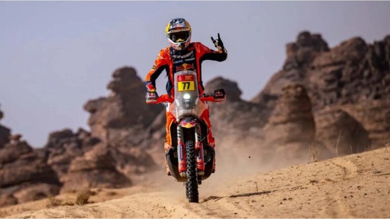 Rally Dakar: Luciano Benavides es el nuevo líder en motos y sueña con el título a dos etapas del final