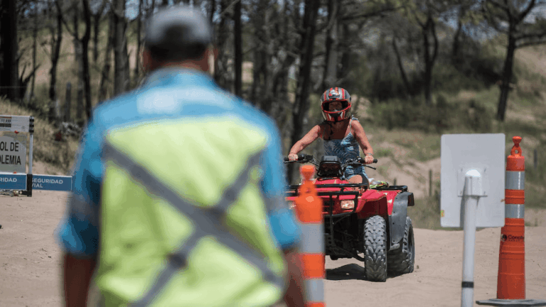 Nuevo accidente con cuatriciclos en la costa atlántica.