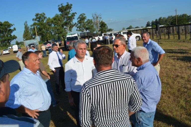 Destacan el trabajo conjunto de los productores y el Gobierno provincial