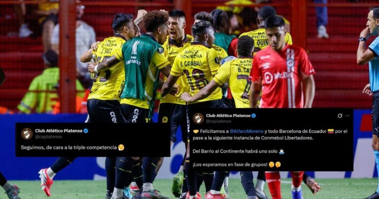 Las chicanas de Platense a Argentinos después de su eliminación de la Libertadores