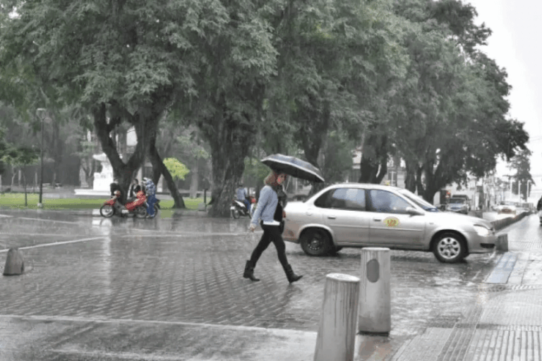El SMN mantiene el alerta amarillo por lluvias fuertes para toda la provincia de Corriente