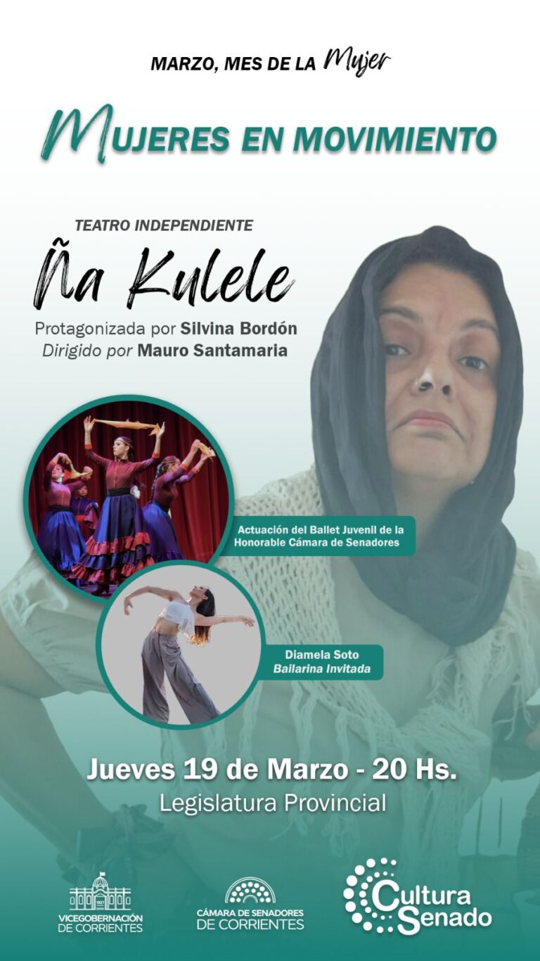 Mujeres en Movimiento: teatro y danza en la Legislatura para celebrar el Mes de la Mujer