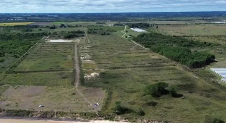 Primeros relevamientos para la construcción del puerto de Lavalle