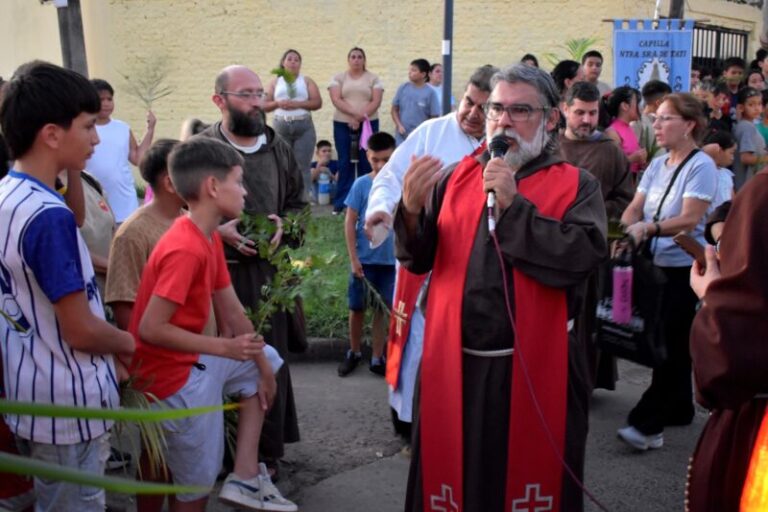 Celebración del Domingo de Ramos en Corrientes