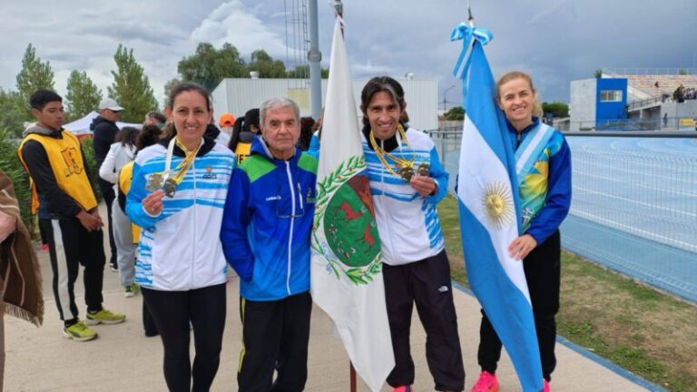 Atletas de Curuzú Cuatiá con medallas en Meeting Internacional de atletismo en San Luis