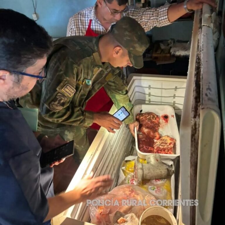 Operativo de control en carnicería de San Miguel, Corrientes