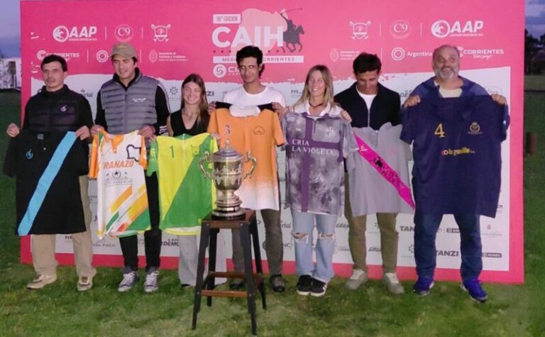 Presentación de camisetas del 36° Campeonato Argentino del Interior con Hándicap en el Cuarto Rincón Polo Club de Mercedes