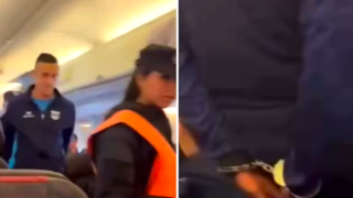 Emiliano Endrizzi, futbolista de Gimnasia de Jujuy, detenido tras incidente en aeropuerto.