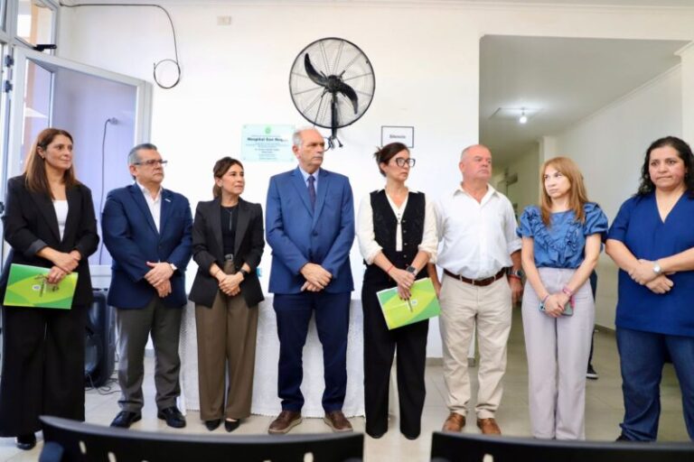 Acto de asunción de la doctora María José Pellegrini como directora del Hospital San Roque de Esquina.
