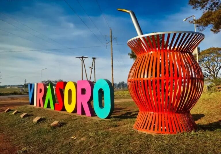 Ilustración genérica de un mate en un entorno rural, referencia al hecho ocurrido en Virasoro.