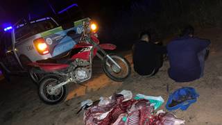 Operativo de control policial en ruta de Corrientes