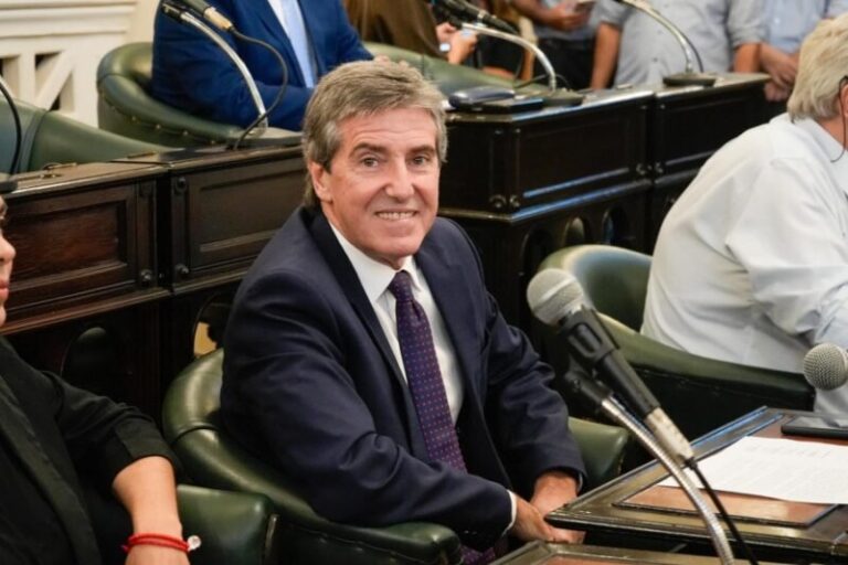 Eduardo Hardoy durante acto de asunción como presidente del Partido Liberal