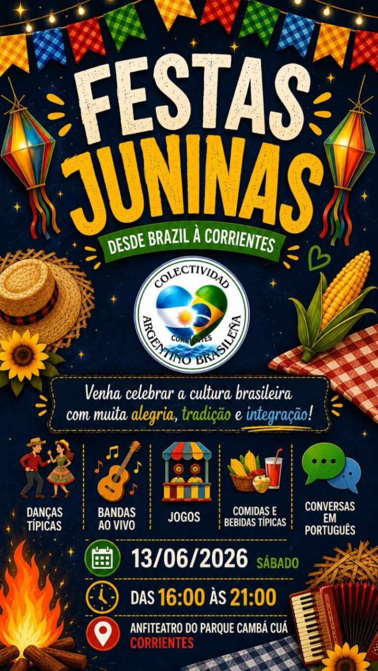 Festas Juninas en el Anfiteatro del Parque Cambá Cuá, Corrientes