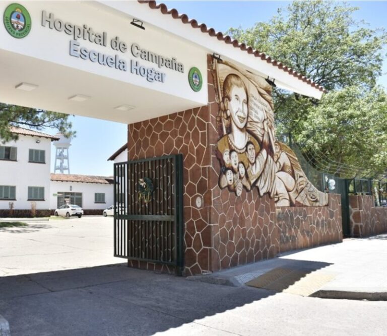 Hospital de Campaña Escuela Hogar en Corrientes