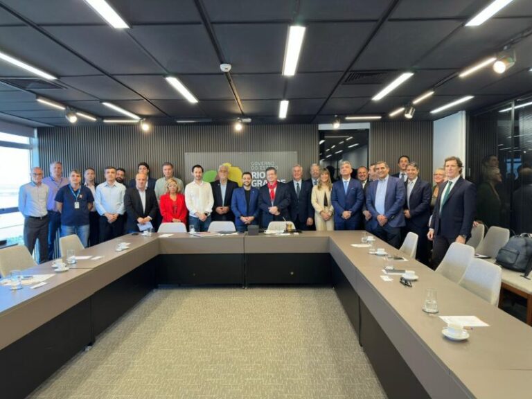 Delegación correntina en reunión comercial en Porto Alegre, Brasil