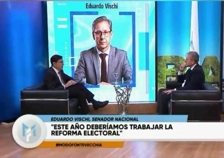 Eduardo Vischi en entrevista sobre reforma de las PASO