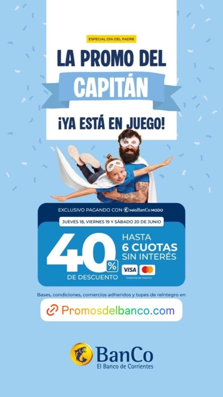 Tarjetas de crédito Visa y Mastercard del Banco de Corrientes sobre un teléfono móvil