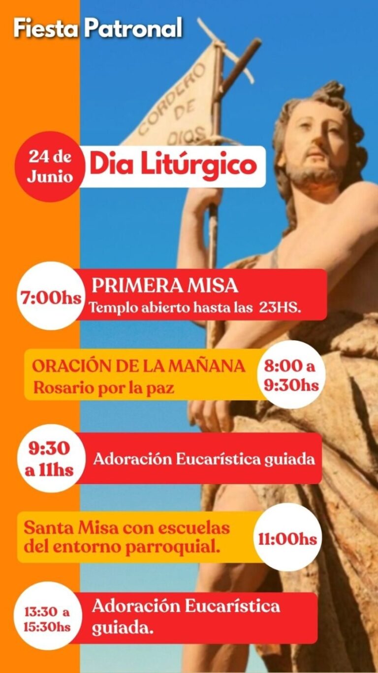 Procesión con antorchas en honor a San Juan Bautista en Corrientes