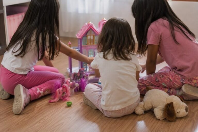 Tres hermanas de 9, 7 y 4 años en un dispositivo de cuidado en Goya
