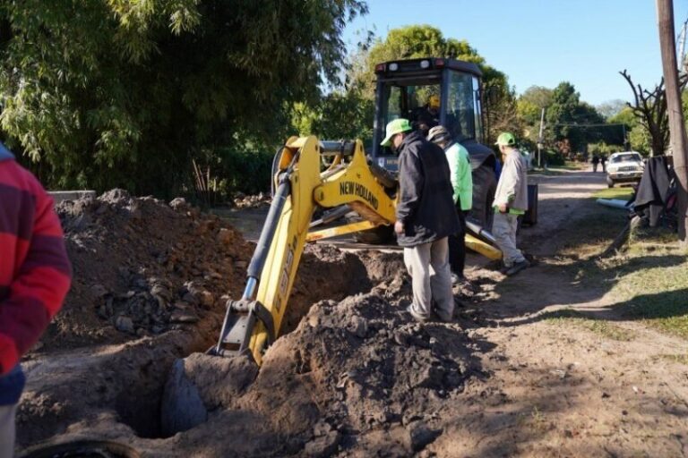 Obras municipales en Corrientes